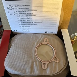 60 Hollister Image Two-Piece Closed Mini Pouch’s 2.25'' Flange, 7''L FREE S/H - Picture 1 of 3