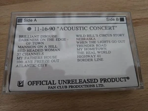 Bruce Springsteen Christic Institute 11-17-90 Los Angeles CA Live Cassette - Picture 1 of 2