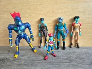 Vintage Reboot Action Figuren Konvolut Bob, Dot, Enzo & Megabyte - Bild 1 von 2