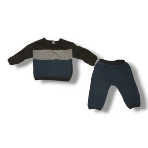 Mehrfarbiges Outfit Jungen Pl Baby. 2 Stück. Größe 18m - Bild 1 von 11