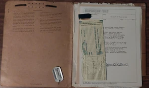1960s Original Vietnam War US Army Military Dog Tag & Soldier Personnel files - Picture 1 of 12