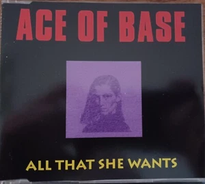Ace Of Base All That She Wants Single CD UK Import 1992 (radio, 12", Banghra) - Picture 1 of 1
