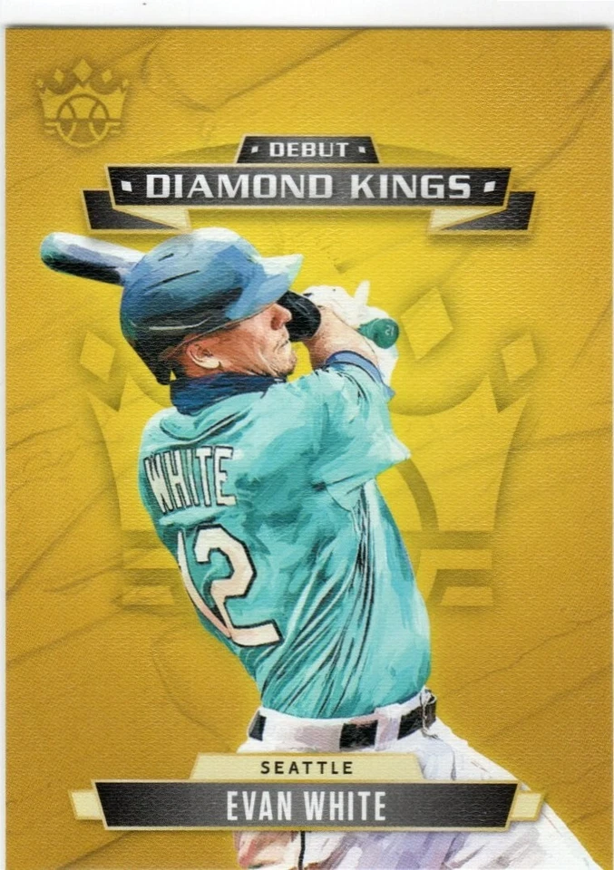 EVAN WHITE 2021 PANINI DIAMOND KINGS DEBUT SEATTLE MARINERS $1.99 ROOM - Image 1 of 1
