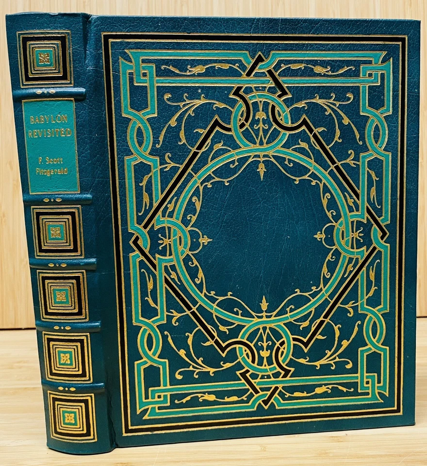 "BABYLON REVISITED" by F. Scott Fitzgerald Easton Press Leather 1991 24k Gilt Foto 1 de 4