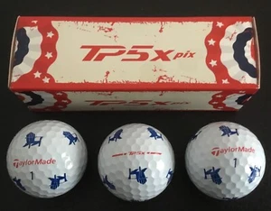 TP5x Pix Summer Commemorative Limited Edition Taylormade Golfbälle Hülle 3 Stück - Bild 1 von 5