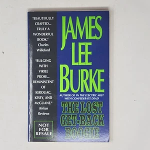 JAMES LEE BURKE SIGNED 1ST PAPERBACK EDITION - The Lost Get Back Boogie, 1987 - Picture 1 of 5