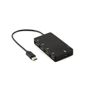 Type C Male To 4 Port Usb 2.0 Female Hub Multi Micro OTG Splitter Cable Adapter - Picture 1 of 6