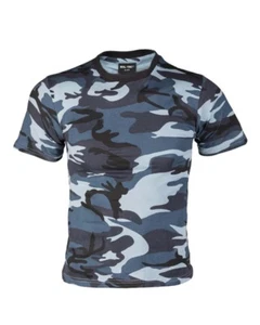Camiseta Kids skyblue, Niños, Camping, Outdoor, Militar, Deporte -NUEVA- - Imagen 1 de 1