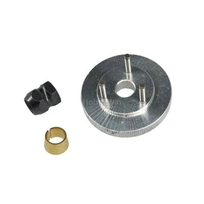 HBX part H069 Lightweight Flywheel +Cone +Post for 1/8 RC Nitro Truck 3318A - Image 1 of 4