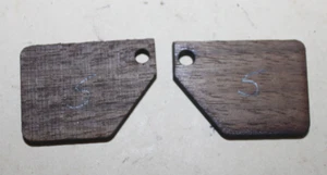 Replacement walnut paddles for Vibroplex Code Warrior keyer - Zdjęcie 1 z 7