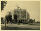 Photo Argentique Immeuble Capurro Mobiloil Vers 1940