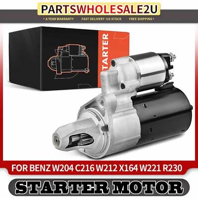 Motor De Arranque Para Mercedes-Benz C300 E350 GLK350 GL450 1.4 KW/1.1 KW 12V CW 10T Foto 1 de 4