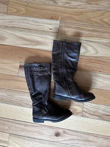 Stride Rite- Girls Size 13 “Riding” Boots- Willow- Brown Zip-up With Buckle - Picture 1 of 7