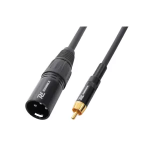 XLR Male to RCA Phono Male Plug Connection Mobile DJ Studio Noise Free 8.0m - Picture 1 of 1