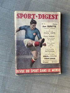 Sport Digest N°11 1949 Baratte Charles Coste Farroux Battagliani Estado Correcto - Imagen 1 de 3