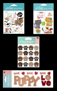 Jolee's DOGS & CATS Stickers FRENCH BULLDOGS KITTIES PUPPY LOVE PAW PRINTS PETS - Picture 1 of 5