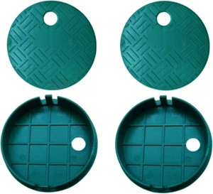 4 Pack Valve Box Cover Lid 6” round Sprinkler System Irrigation Sprinkler Valve - Picture 1 of 5