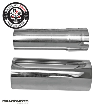 Harley FLHX 1690 Street Glide 2014-2015 Collettore BASSANI Cromato 11119P Foto 1 de 4