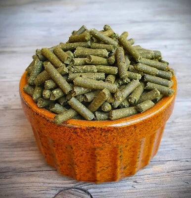 100g - 3 Kilo  SPITZWEGERICH PELLETS, Spitzwegerich - für Pferde - Bild 1 von 3