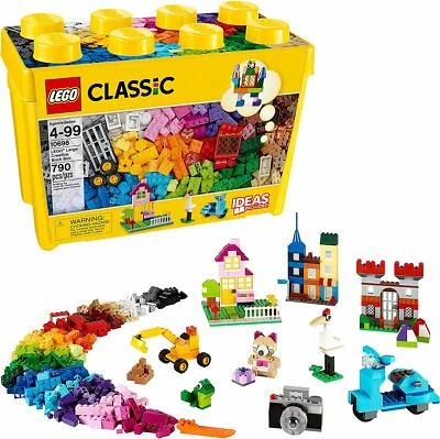 LEGO Classic Large Creative Bricks Build Creative Toys Kids Building Kit 790 pcs - Image 1 of 4