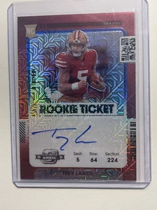 Optic Contenders 2021 Trey Lance automático/13 🔥🔥 - Imagen 1 de 7