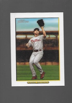 2006  Pat Burrell, Topps Turkey Red, White - Image 1 of 2