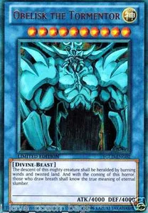 Obelisk ULTRA HOLO God Card NM YuGiOh Limited PROMO YGLD  Mint - Picture 1 of 1