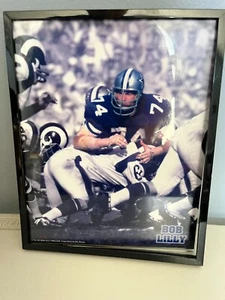Foto de acción enmarcada de Bob Lilly Dallas Cowboys 8X10 - Imagen 1 de 1