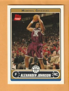 Alexander Johnson Florida State Seminoles 2006-07 Topps #219 RC Albany Georgia - Picture 1 of 2