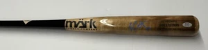 JAMES OUTMAN DODGERS SIGNED MARK LUMBER GAME MODEL J01 MAPLE BAT PSA RG51297 - Picture 1 of 6