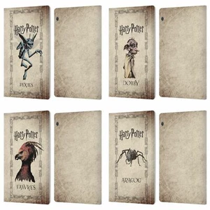 HARRY POTTER CHAMBER OF SECRETS II LEATHER BOOK CASE FOR HUAWEI XIAOMI TABLET - Picture 1 of 7