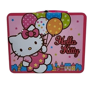 Fiambrera de metal Hello Kitty / Llevar todo - Rosa - por Sanrio 2010 *Tan linda* - Imagen 1 de 12