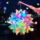 Laterne Kinder St Martin Laternen Bastelset Martinslaterne mit Laternenstab Lamp