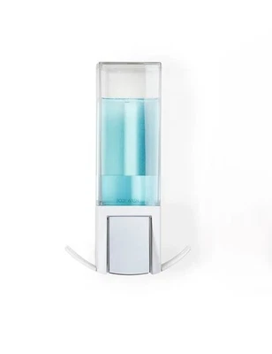 Better Living Clever Soap dispenser , 2 Accessory Hooks White - Image 1 of 4