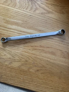 SNAP ON XB1416A 7/16" X 1/2" 12 PUNKT RINGSCHLÜSSEL 10° VERSETZT XB1416 - Bild 1 von 2