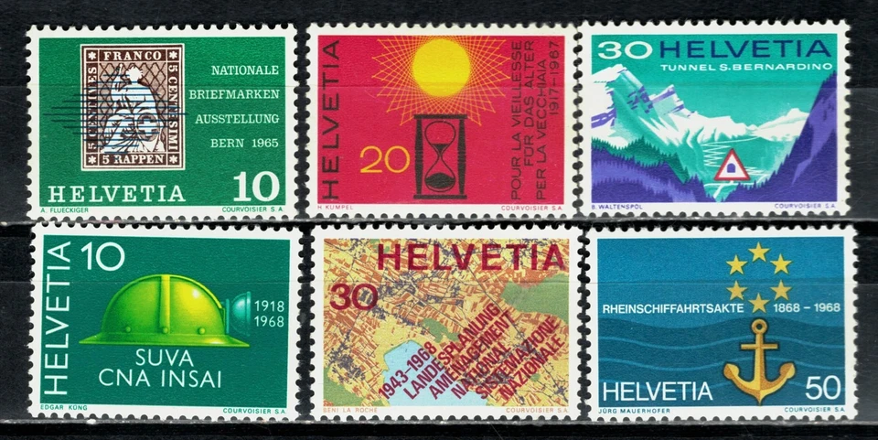 Suiza, Scott 463 ** 494 en estado MNH Foto 1 de 1