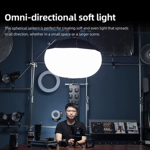 Portable Quick-Install Round Shape Lantern Softbox Light CS-50D 50cm CS-65D 65cm - Picture 1 of 9