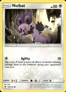 Noibat 109/147 | Sun & Moon - Burning Shadows | Pokemon TCG | English | Common - Picture 1 of 3