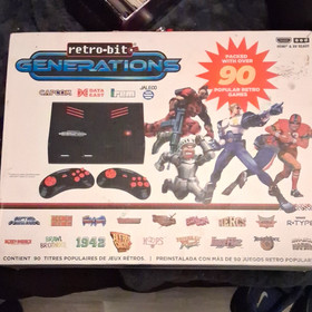 Retro-Bit Generations Black HDMI Console w/ Built-In 90+ Games