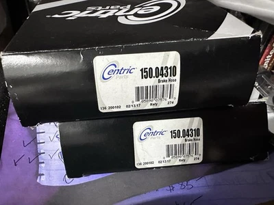 Lancia Scorpion -Centric 150.04310 Brake Hoses & for 74-78 Fiat X-1/9 - Image 1 of 3