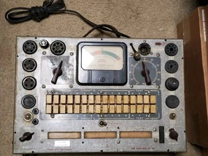 Vintage Jackson Model 648 Dynamic Vacuum Tube Tester Life Line Untested As Is  - Picture 1 of 15