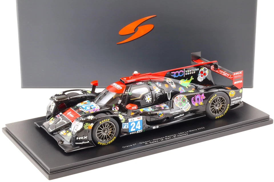 1 18 SPARK Oreca Gibson 07 Gk428 #24 24H Le Mans 2022 With Showcase 18S808