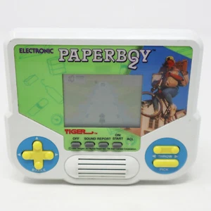 DE COLECCIÓN 1988 AÑOS 80 TIGER ELECTRONIC PAPERBOY 2 VIDEOJUEGO LCD PORTÁTIL RETRO - Imagen 1 de 11
