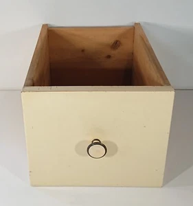 alte Schublade Schubkasten Schubfach Einschub Kasten Wandregal Regal Pflanzgefäß - Bild 1 von 12