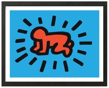 POP ART PRINT KH10 Keith Haring 10x10 McGaw