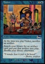 1x Tinker LP, English MTG Urza's Legacy