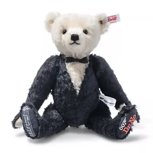 Peluche ours 30 cm James Bond Dr No avec musique édition limitée -Steiff 007613 - Photo 1/7