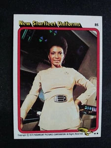 1979 Topps Star Trek: The Motion Picture Card # 85 New Starfleet Uniforms (EX) - Picture 1 of 3