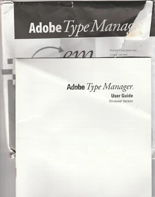 Type Manager ~ Set of 6 ~ 3.5" Disks for Windows  1990 - Image 1 of 3