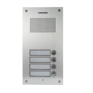 COMMAX INTERCOM: 4 Tasten Audio Türverkleidung für Wohnungen und Residenz DR-4UM - Bild 1 von 1